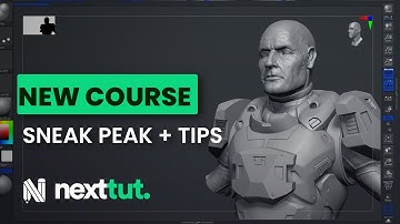 NEW COURSE SNEAK PEAK | Zbrush hard surface for beginners.