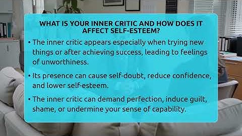 What Is Your Inner Critic And How Does It Affect Self-esteem? - The Personal Growth Path