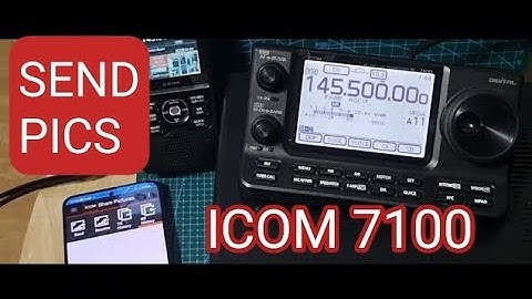 ICOM IC-7100 SEND PICTURES RS-M1A App android