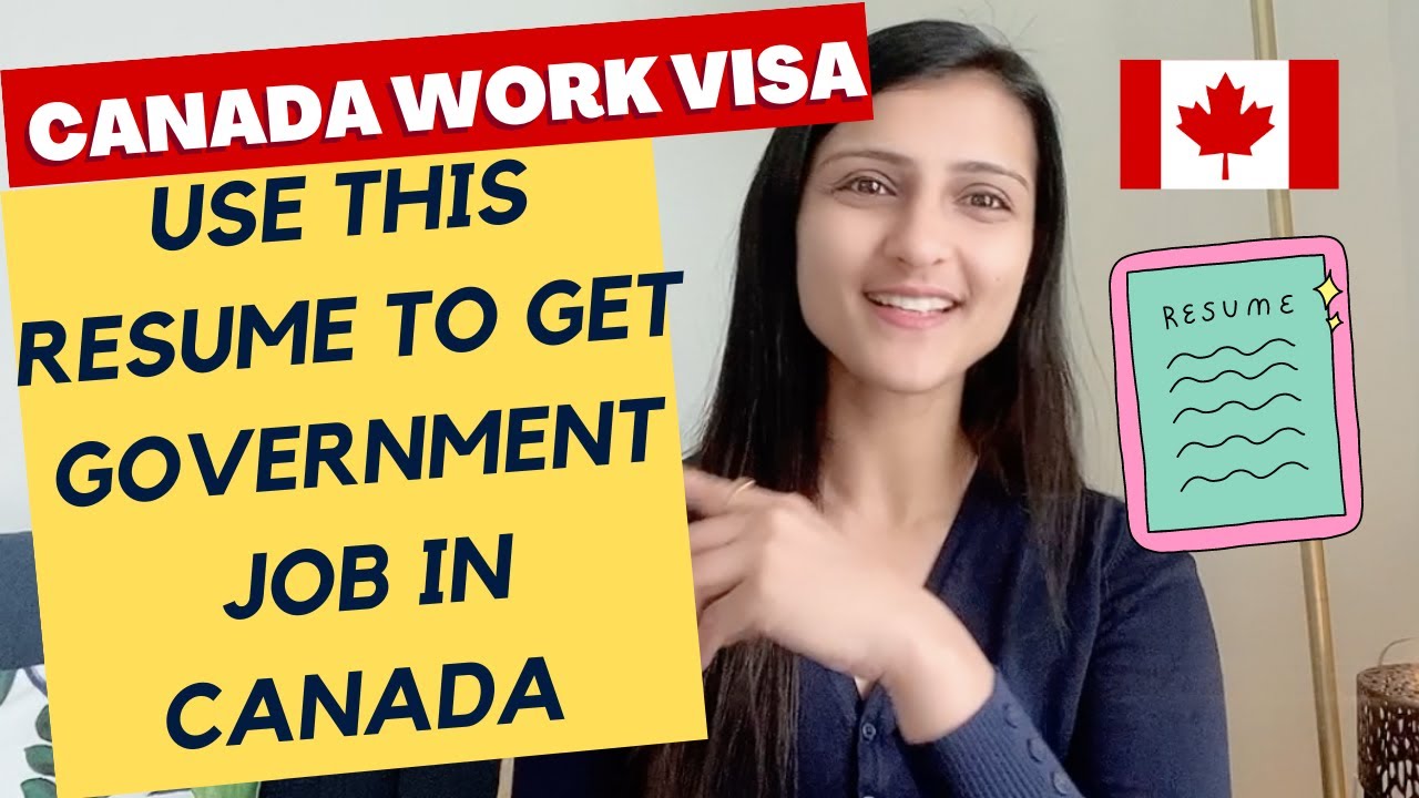 THIS Resume GOT ME 4 government job offers in CANADA without PR 😱