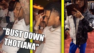 Swae Lee Can't Get Enough Of Blueface's "Thotiana"