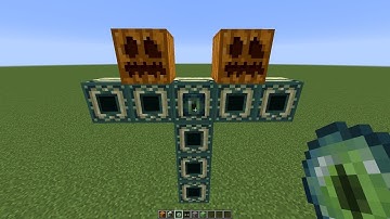 what if you create DOUBLE PUMPKIN ENDER BOSS in MINECRAFT #578