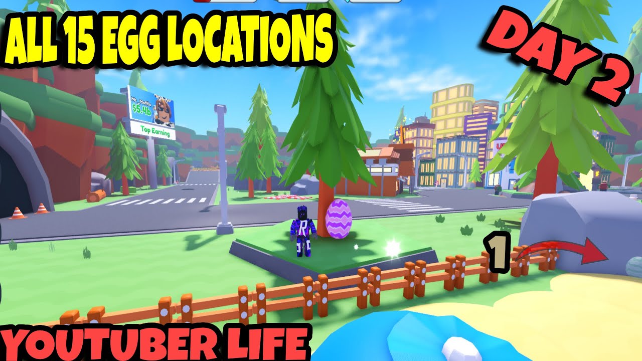 ALL 15 EGG LOCATIONS IN R LIFE