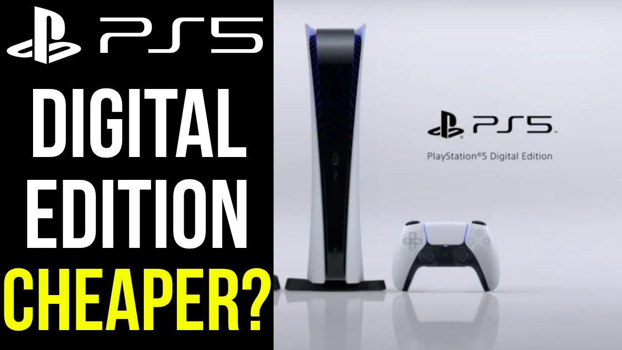 Is the PlayStation 5 Digital Edition really cheaper?