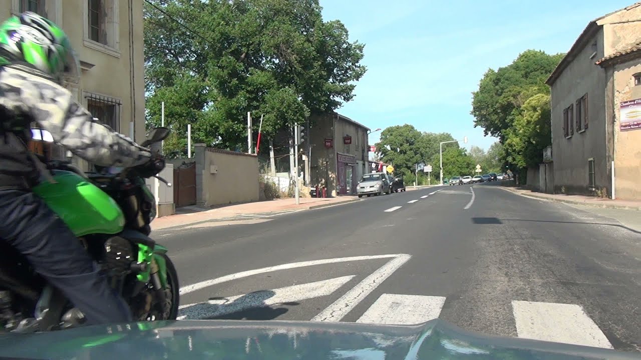 Lézignan-Corbières Villedaigne D6113 France 9.6.2017 