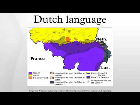 Dutch language - YouTube