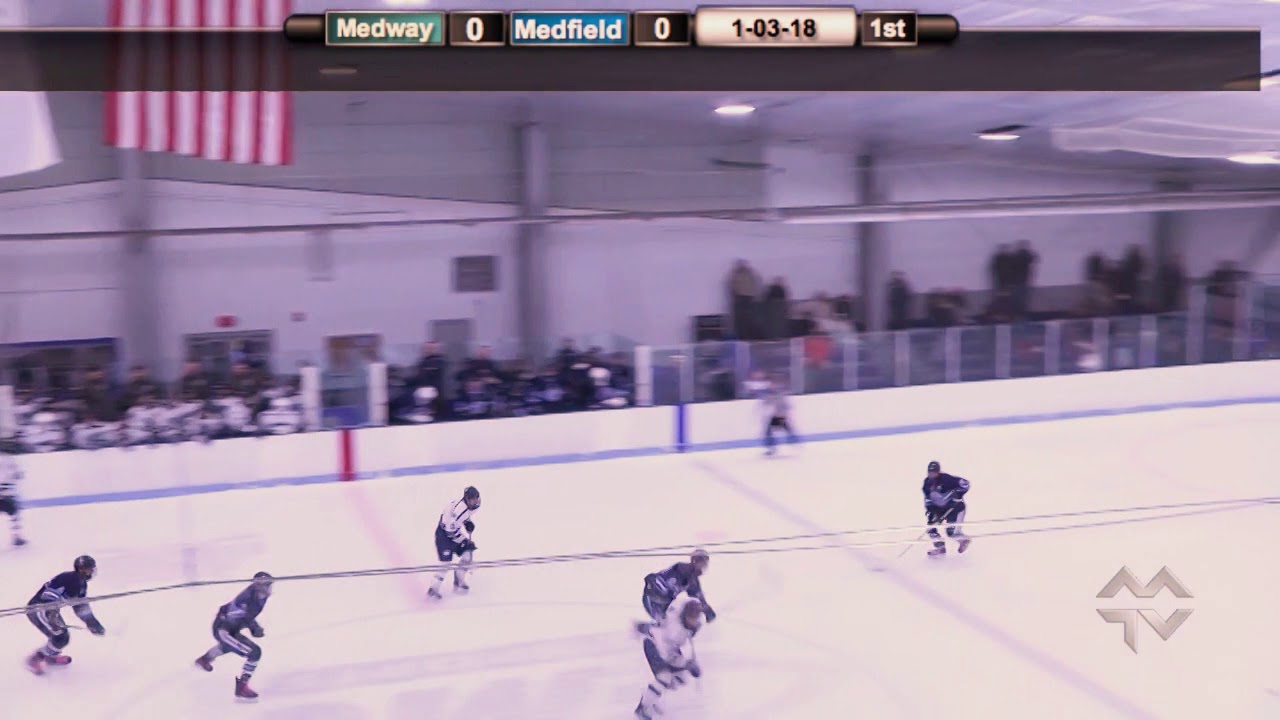 Medfield Warrior Boys Hockey Medway (1032018) YouTube