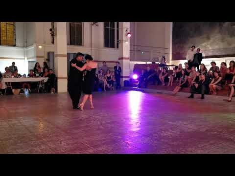 Cynthia Fattori y Octavio Fernandez. Tango