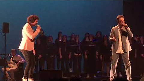Elindo Avastia & Jeroen Robben - Er Valt Een Zwarte Schaduw - tijdens Musical Summer Concert