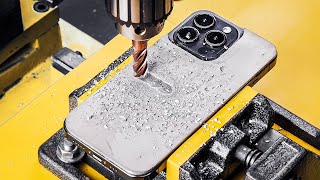 CARBON AND ALUMINUM DIY PHONE CASE by 123GO! Reacts #shorts
