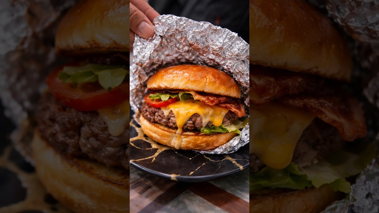 Cheesy Burger 😍 | Juicy Cheese Burger Recipe & Taste Review 🍔 | Rasoi Junction 52