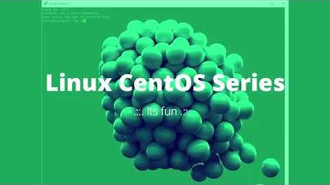 Linux CentOS 7 - Part 3: Cockpit Administrative WebGUI