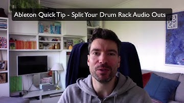 Ableton Quick Tip #9 - Split Drum Rack into Separate Audio Tracks