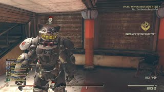 Fallout 76 Daily ops solo explosive character vs explosive robots