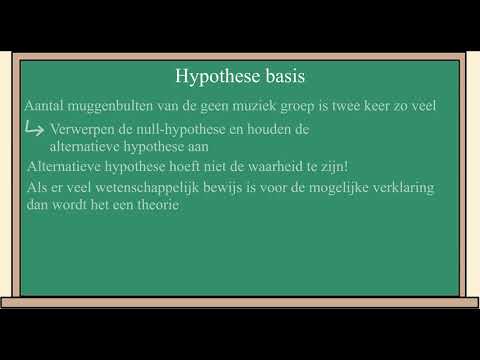 Statistiek les 9:
