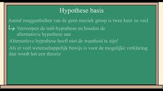 Statistiek Les 9 Introductie Tot Hypotheses