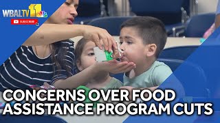 Concern arises over food assistance program cuts
