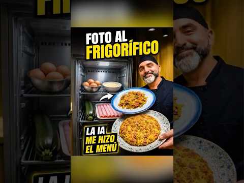 Mi nevera estaba vacía y una IA me solucionó el menú del día 😳