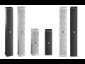 FBT Vertus CLA403 and CLA803 Column Speakers