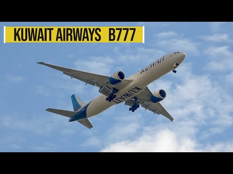 WOW! 3 X Kuwait Airways B777 Manchester Airport 27/04/2020