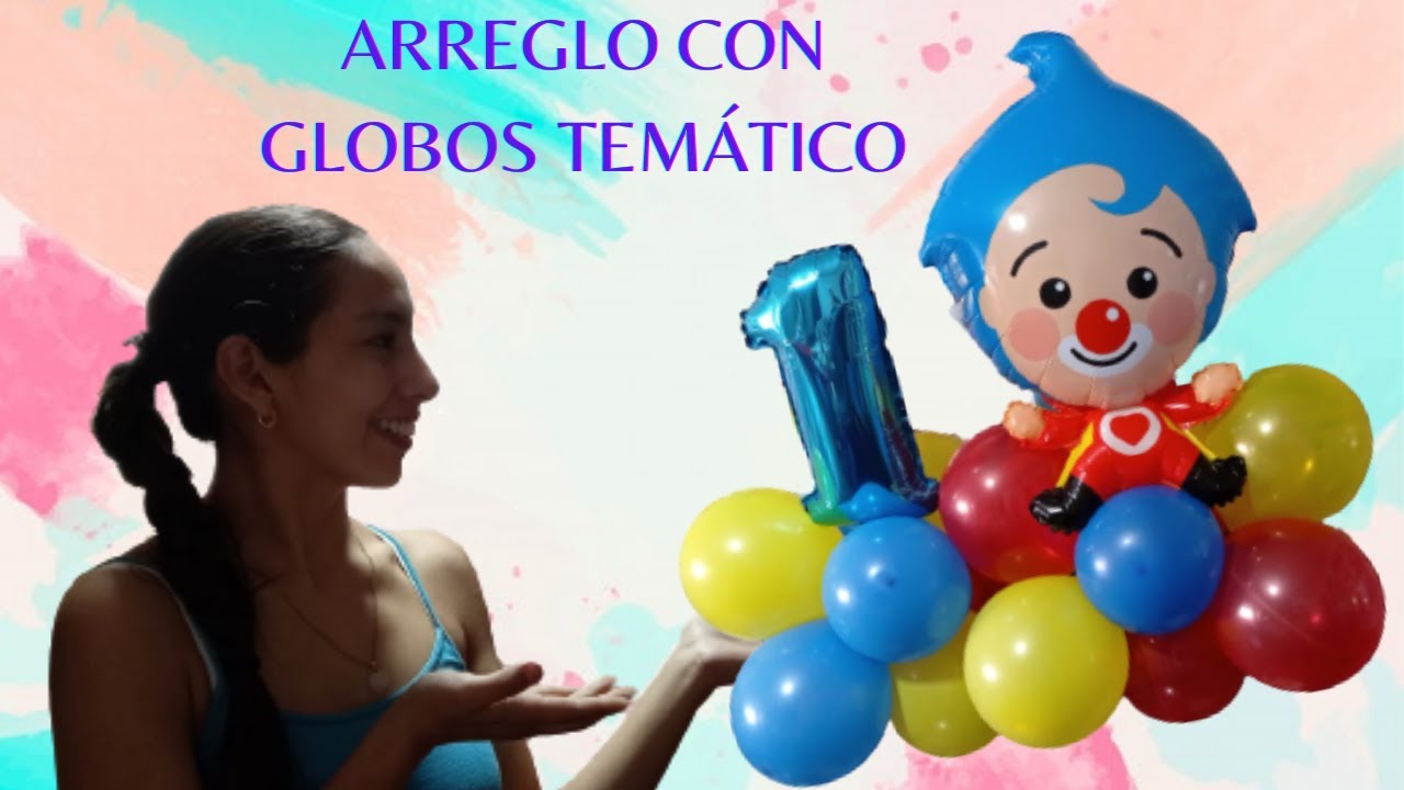 globos payaso plim plim, Los Globos