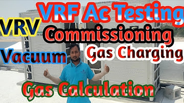 Hisense VRF Ac Testing Commissioning#Cr7#VRV Ac Testing Commissioning And Troubleshooting Shutting