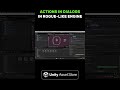 UNITY DIALOGUE ACTIONS - Top Down - Rogue-like Engine #shorts