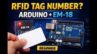 How to Find RFID Tag Number Using Arduino | EM-18 RFID Tutorial