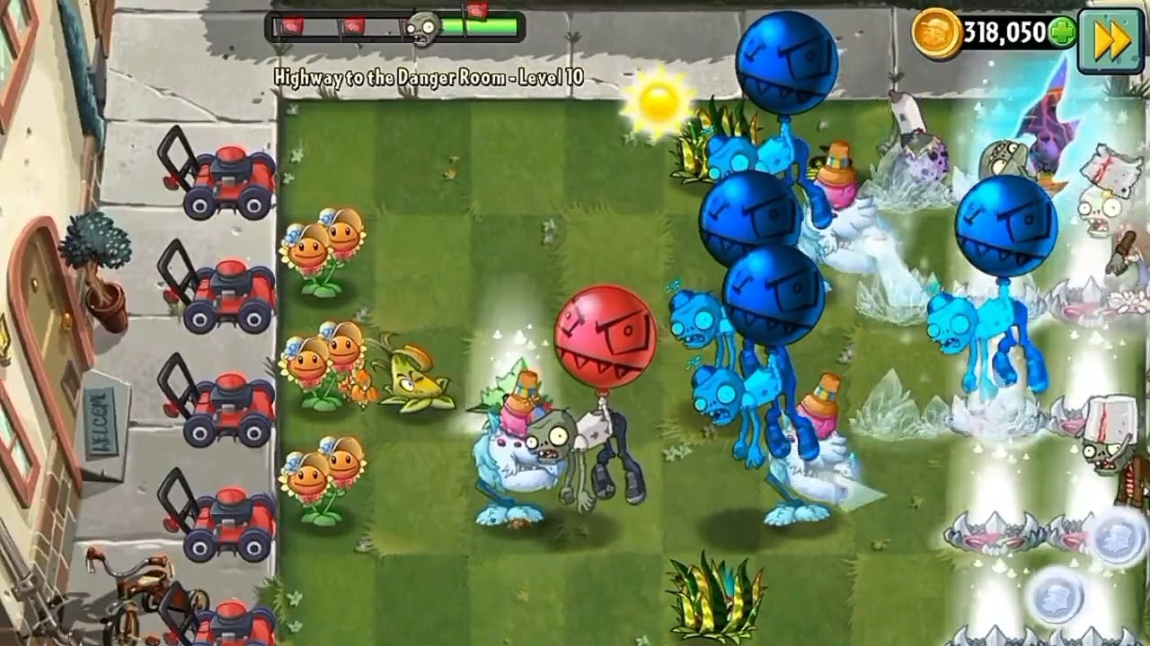PvZ2 Gameplay - Highway to the Danger Room 10 - 11