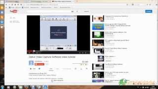 Video Tutorial of Debut which is a Screen Capture Software from NCH   How to Capture whole Desktop