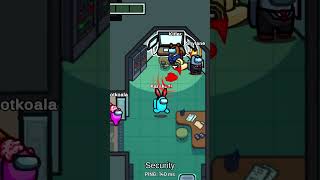 What kind of glitch is this?🤨 #amongusgameplay #amongus