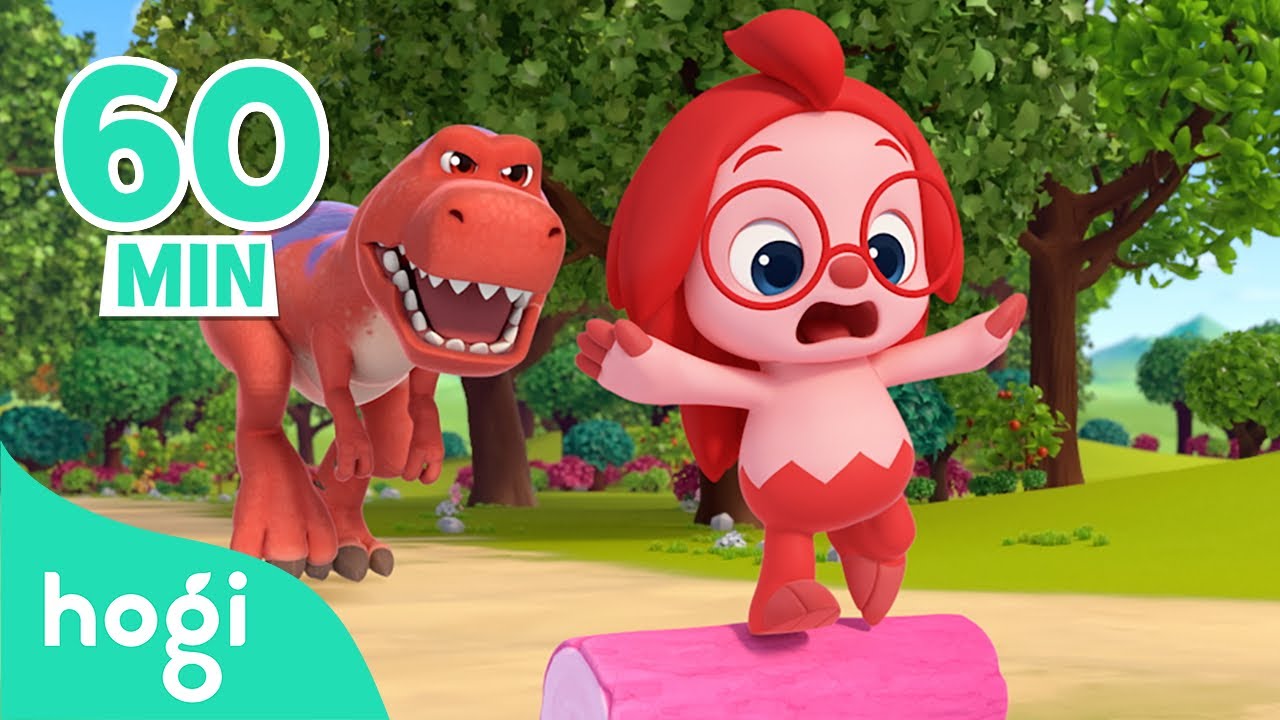 Run, Faster! Hogi and Dinosuar's Colorful Race｜Colors for Kids｜Hogi Nursery Rhymes｜Hogi Colors