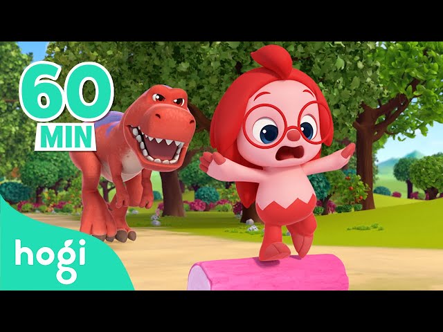 Run, Faster! Hogi and Dinosuar's Colorful Race｜Colors for Kids｜Hogi Nursery Rhymes｜Hogi Colors class=