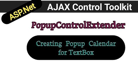 PopupControlExtender in asp.net in hindi  | AJAX Controls toolkit tutorials | ASP.Net in hindi
