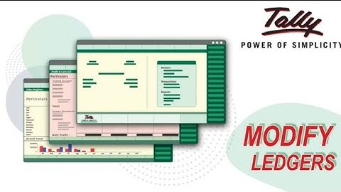 Altering or Modifying a Ledger (Video-7) | Step by Step Guide to Accounting With Tally