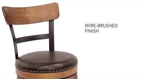 Signature Design by Ashley Valebeck Barstool, Pub Height, Dark Brown Reviews