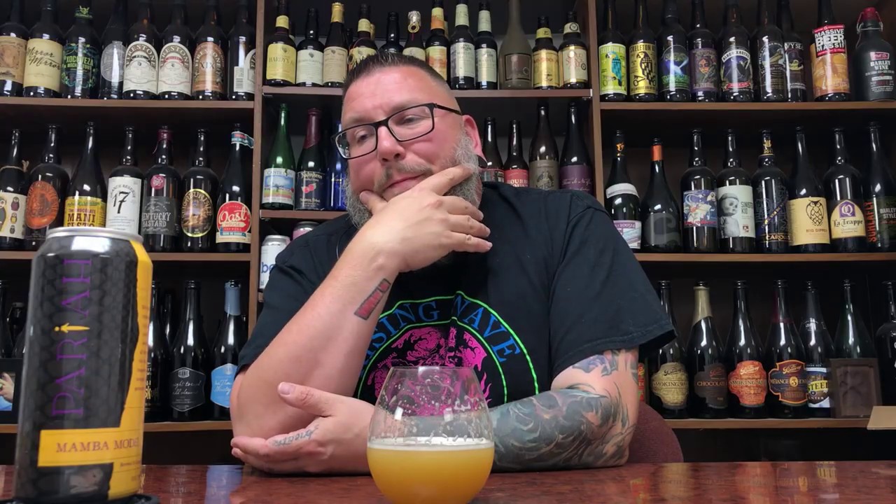 Massive Beer Review 2316 Pariah Brewing Mamba Mode New England Style Double Hazie IPA