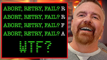 Abort, Retry, Fail!  What do they mean?