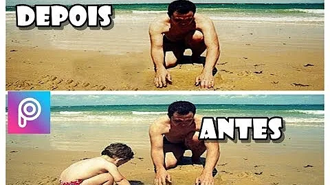 Como apagar coisas da foto no Picsart?