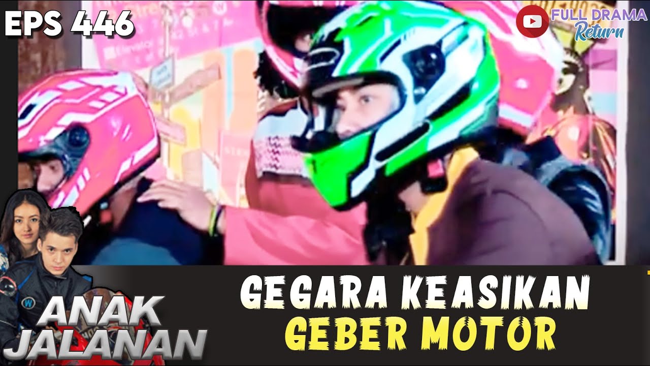 KEASIKAN GEBER MOTOR, GAK SADAR MALAH NGUNDANG MUSUH - ANAK JALANAN
