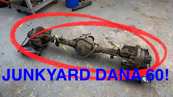 junkyard dana 60 saved from the crusher