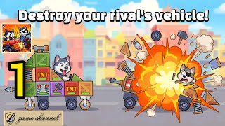 Pup Crash : DIY Racing Cars Gameplay | Android & ios Gameplay  screenshot 5