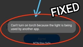 Can't turn on torch because the light is being used by another app Solved screenshot 3