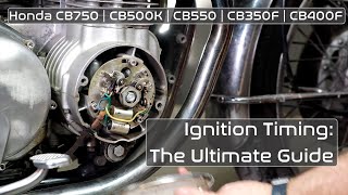 Setting the Ignition Timing On Your Honda CB500K / CB550 / CB750 / CB350F / CB400F