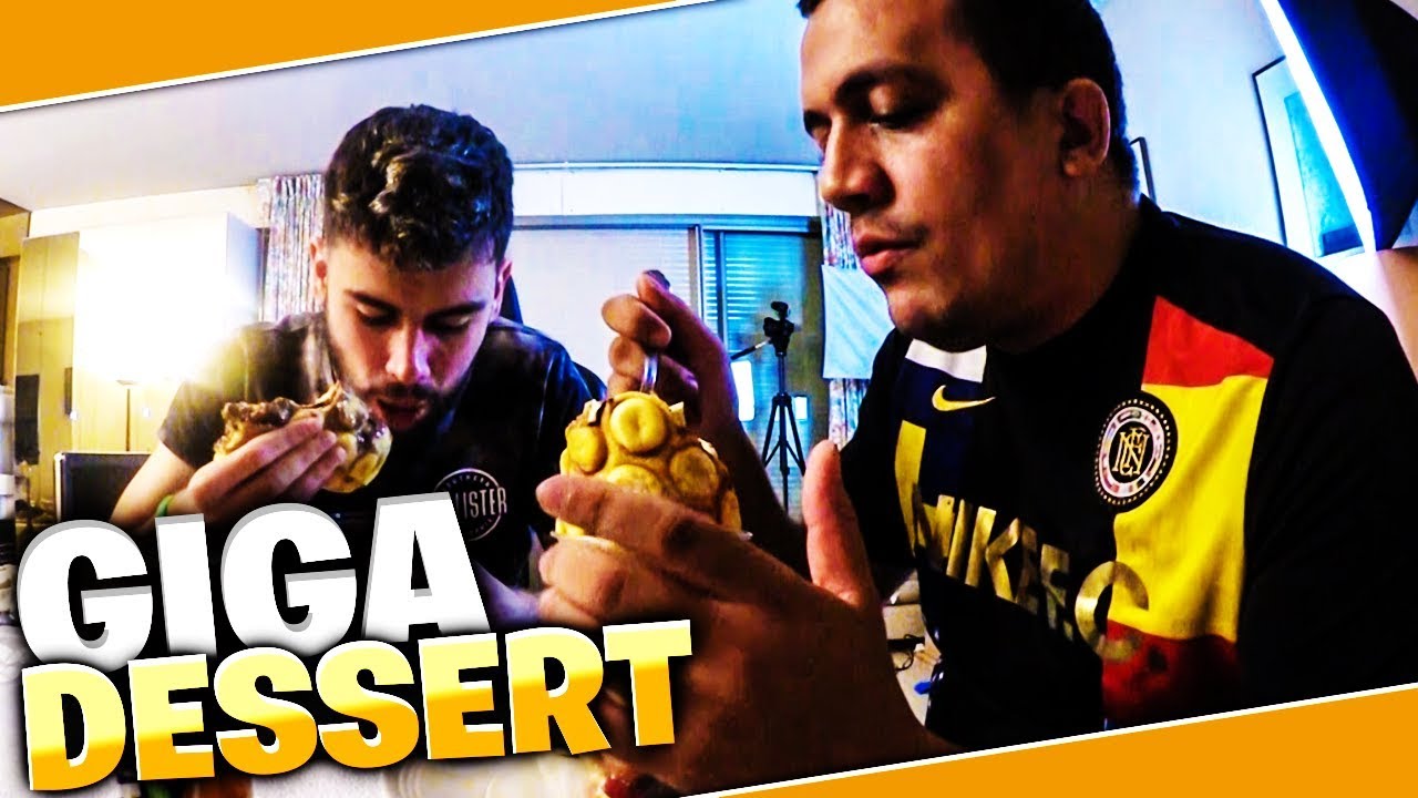 DEGUSTATION GIGA DESSERT AVEC TK !!!