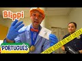 Blippi Detetive - Blippi junta-se à polícia | Vídeos Educativos | As Aventuras de Blippi