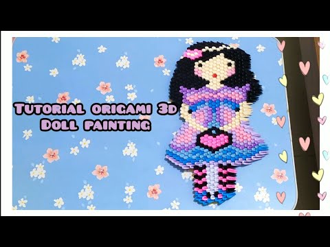 Tutorial-Origami-3d-Doll-Painting