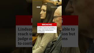 Jurors in the trial of Lindsay Clancy remain deadlocked. #BBCNews