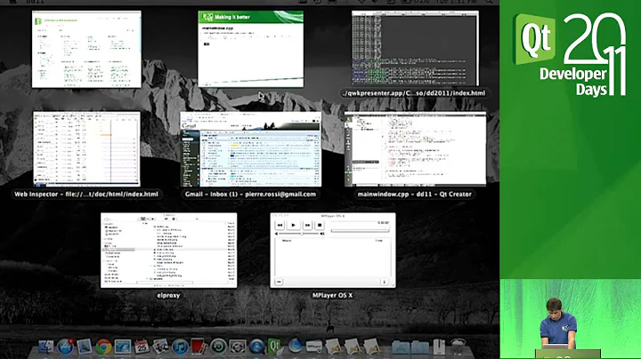 Qt DevDays 2011, Meet Qt WebKit: Pierre Rossi