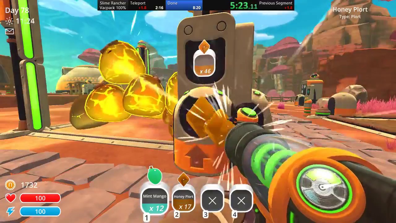 Slime Rancher VacPack 100 Speedrun (636) YouTube